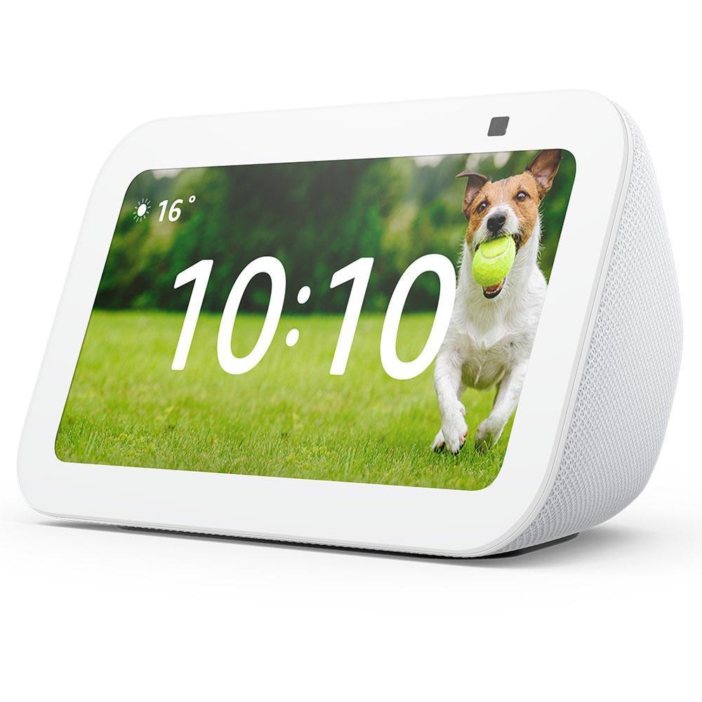 Smart Speaker Echo Show 5 3ª Geração Amazon com Display de 5,5" e Alexa Branca - B09B2S9 - 1