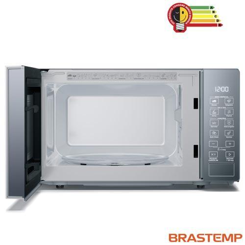 Micro-ondas Brastemp 20 Litros Cor Inox com Funções Pré-Preparo - BMS20AR - 4