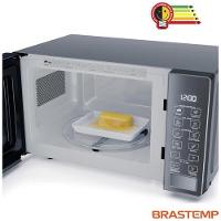 Micro-ondas Brastemp 20 Litros Cor Inox com Funções Pré-Preparo - BMS20AR - 5