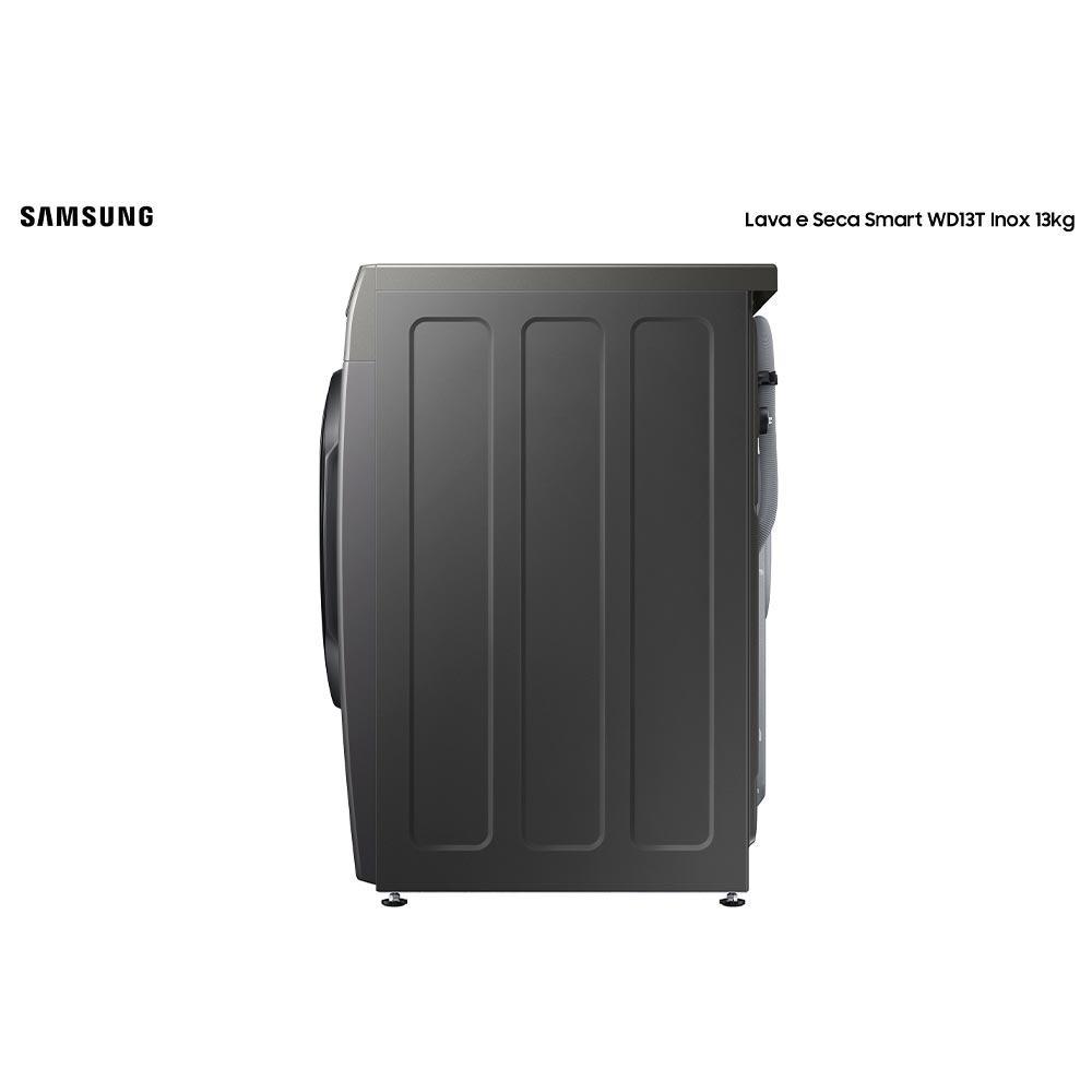 Lava e Seca 13 Kg Samsung Eco Bubble Inox com 25 Programas de Lavagem - WD13T504DBN - 5