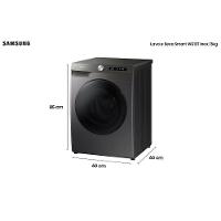 Lava e Seca 13 Kg Samsung Eco Bubble Inox com 25 Programas de Lavagem - WD13T504DBN - 6