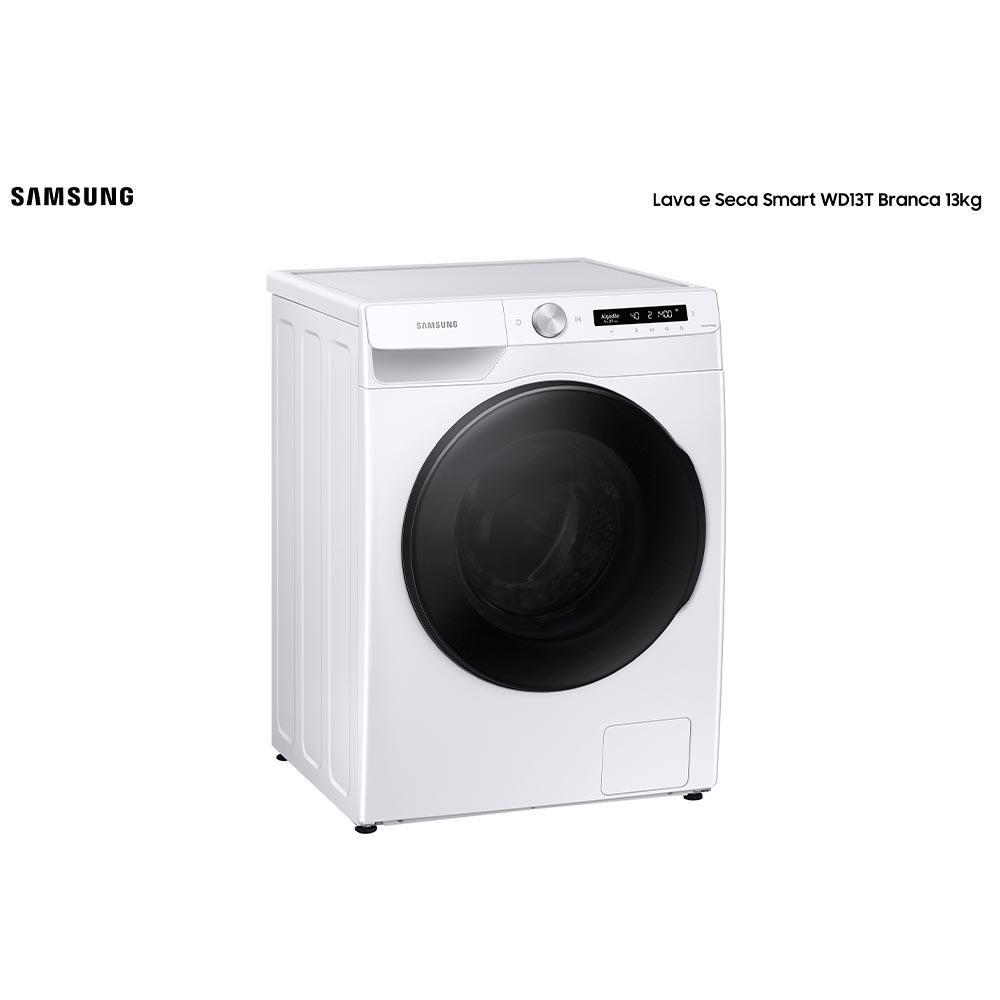 Lava e Seca 13 Kg Samsung Eco Bubble Branca com 25 Programas de Lavagem - WD13T504DBW - 2