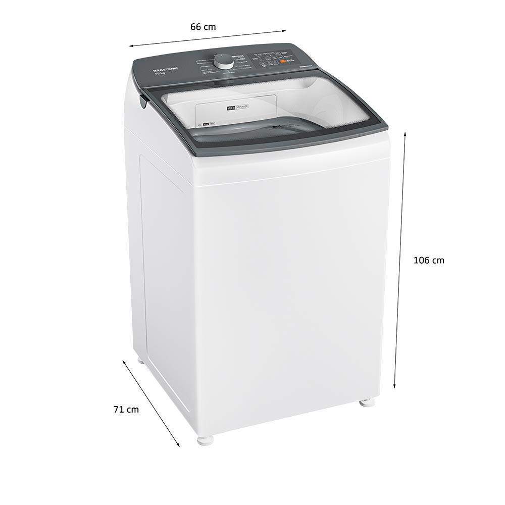 Lavadora de Roupas Brastemp 15 Kg Branca com Ciclo Tira Manchas Advanced e Smart Sensor - BWF15AB - 2