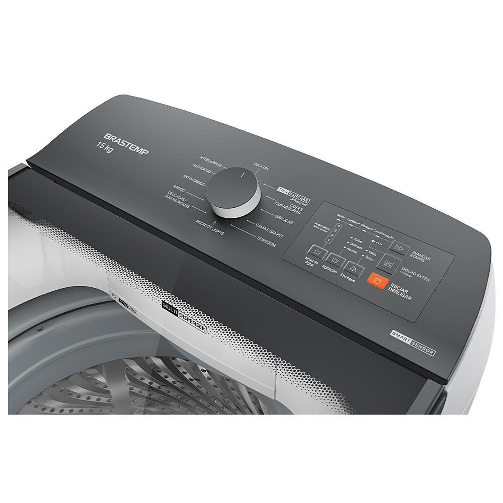 Lavadora de Roupas Brastemp 15 Kg Branca com Ciclo Tira Manchas Advanced e Smart Sensor - BWF15AB - 5