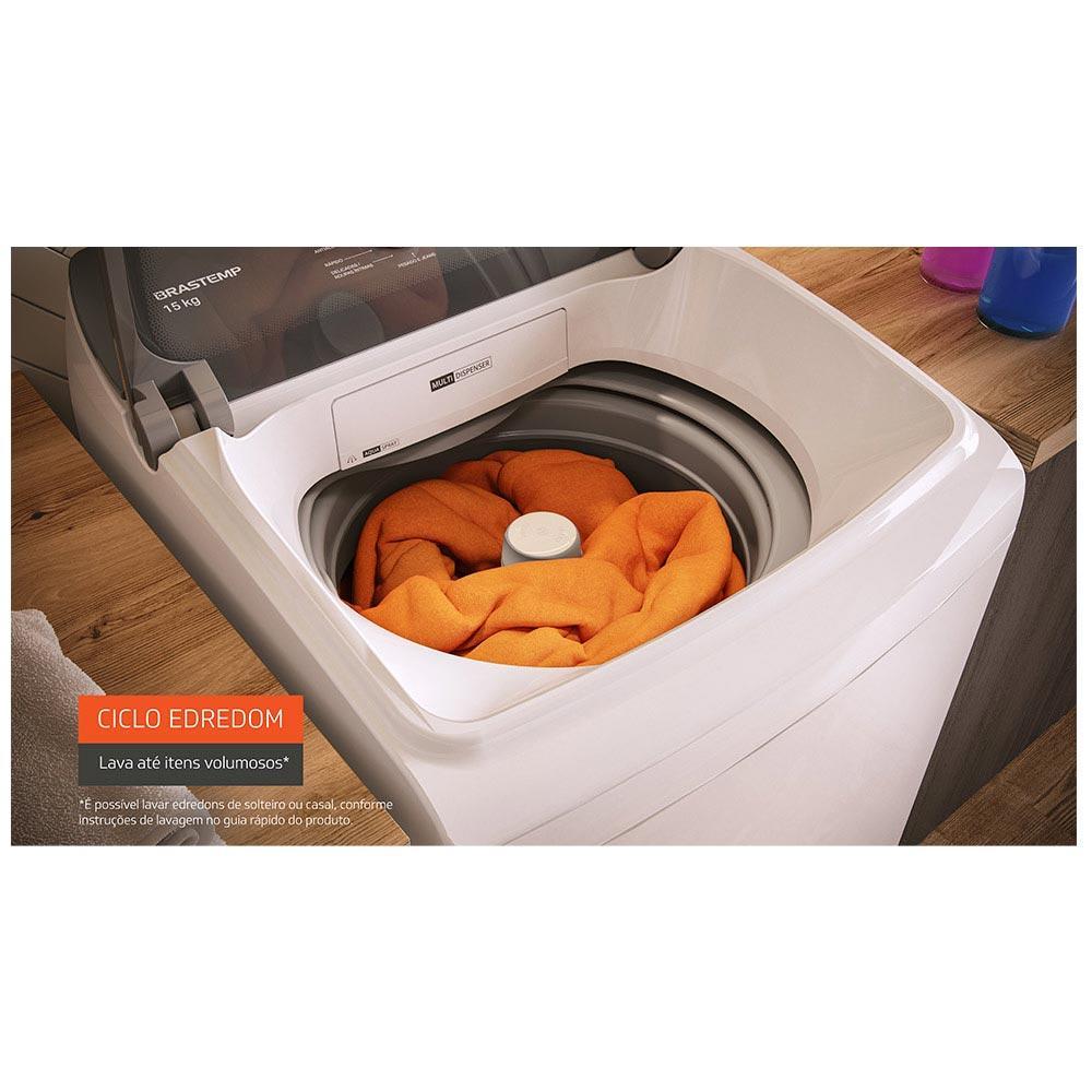 Lavadora de Roupas Brastemp 15 Kg Branca com Ciclo Tira Manchas Advanced e Smart Sensor - BWF15AB - 6