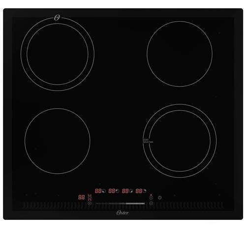 Cooktop por Indução Oster em Vitrocerâmico com 04 Bocas e Painel Touch Screen Preto - OTOP402 - 1