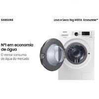 Lava & Seca 11 Kg Samsung Branca com 12 Programas de Lavagem - WD11A4453BW - 2