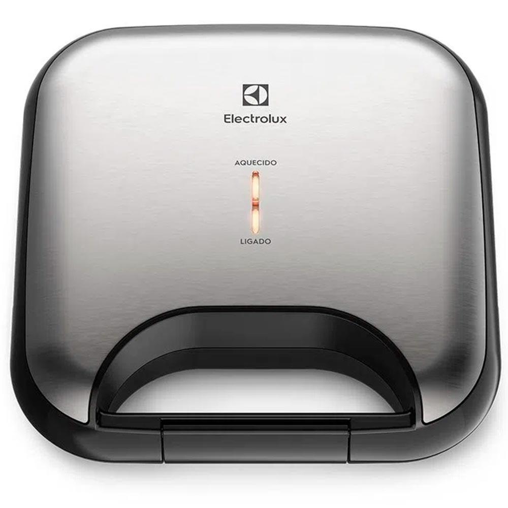 Sanduicheira Efficient Electrolux Antiaderente Inox Escovado - EG20 - 1