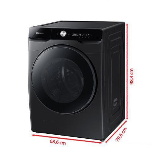 Lava e Seca 18 Kg Samsung Eco Bubble Preto e Inox com 25 Programas de Lavagem - WD18T6500GV/AZ - 3