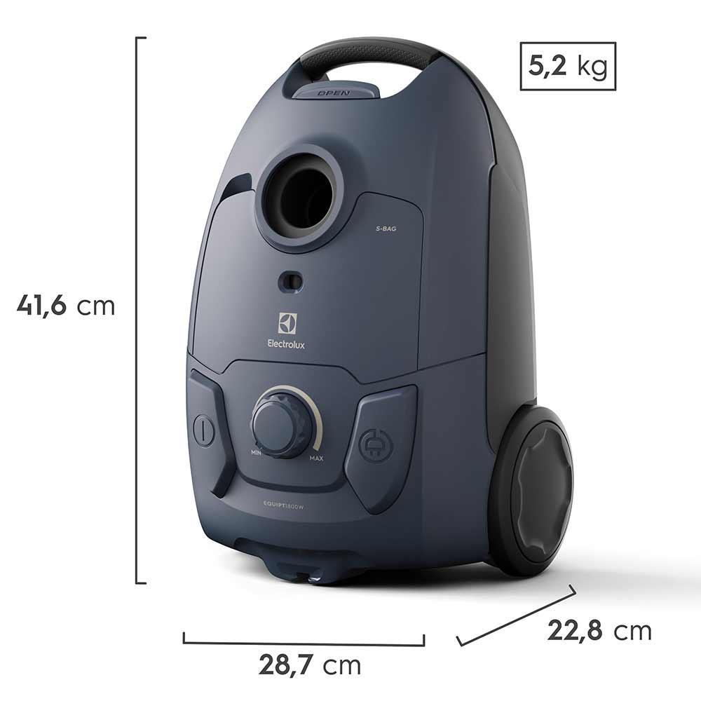 Aspirador de Pó com Saco Electrolux Experience Capacidade de 3 Litros com Filtro Hepa - EQP40 - 2