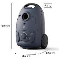 Aspirador de Pó com Saco Electrolux Experience Capacidade de 3 Litros com Filtro Hepa - EQP40 - 2