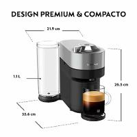 Cafeteira Nespresso Vertuo Pop+ Titânio para Café em Cápsulas - GCV6BR - 5