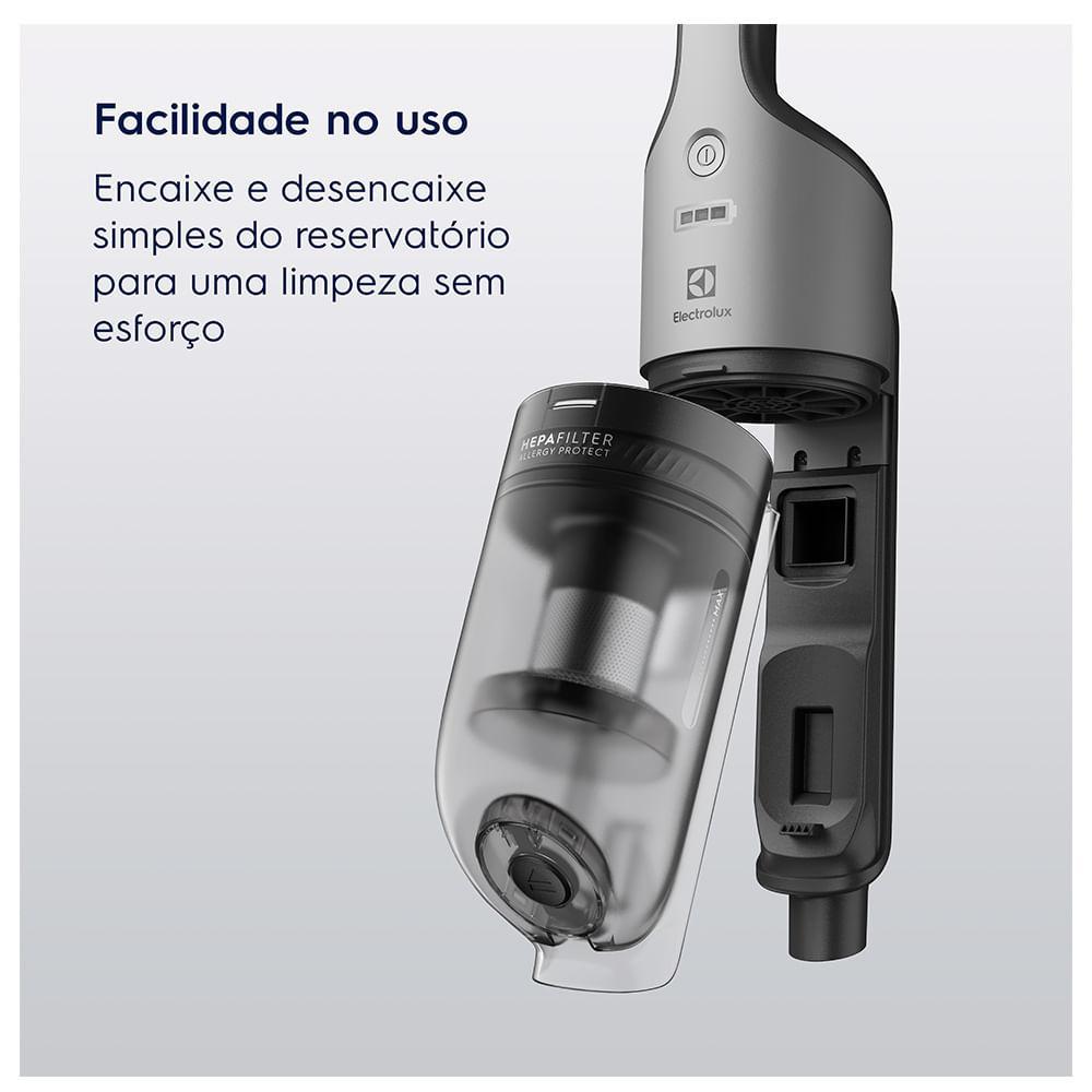 Aspirador de Pó Electrolux Ergorapido 2 em 1 Efficient Cyclonic Power com Capacidade de 0,95 Litros - ERG018 - 4
