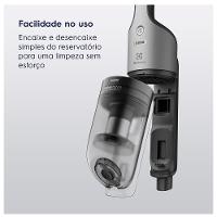 Aspirador de Pó Electrolux Ergorapido 2 em 1 Efficient Cyclonic Power com Capacidade de 0,95 Litros - ERG018