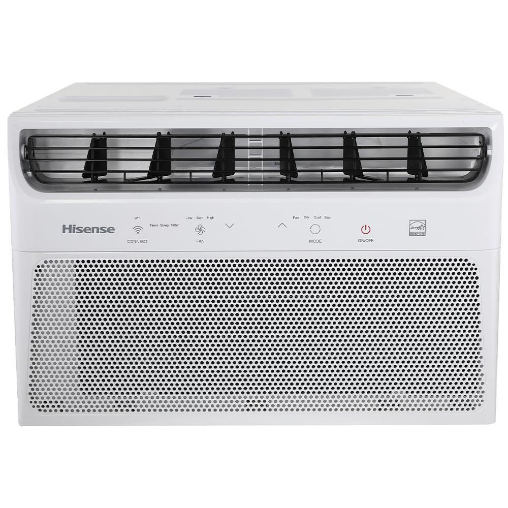 Ar Condicionado Janela Eletrônico Hisense com 7.500 BTUs, Frio, Branco - AW-08CWBRVGU02 - 1