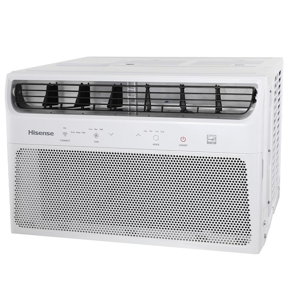 Ar Condicionado Janela Eletrônico Hisense com 7.500 BTUs, Frio, Branco - AW-08CWBRVGU02 - 2