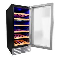 Adega de Vinhos Compressor Benmax Dual Zone para 28 Garrafas com até 22° C - BAC28