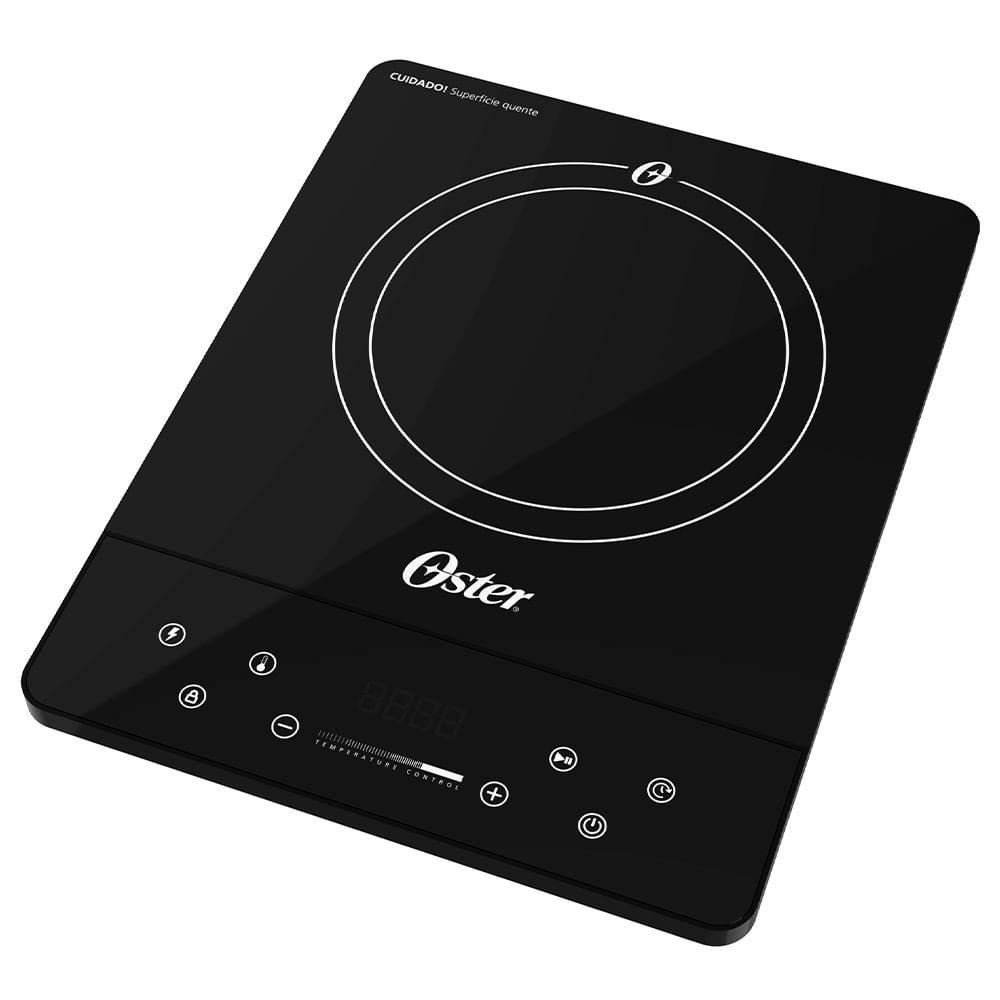 Cooktop Portátil por Indução Oster em Vitrocerâmico com 01 Boca, Painel Touch Preto - OTOP100 - 3