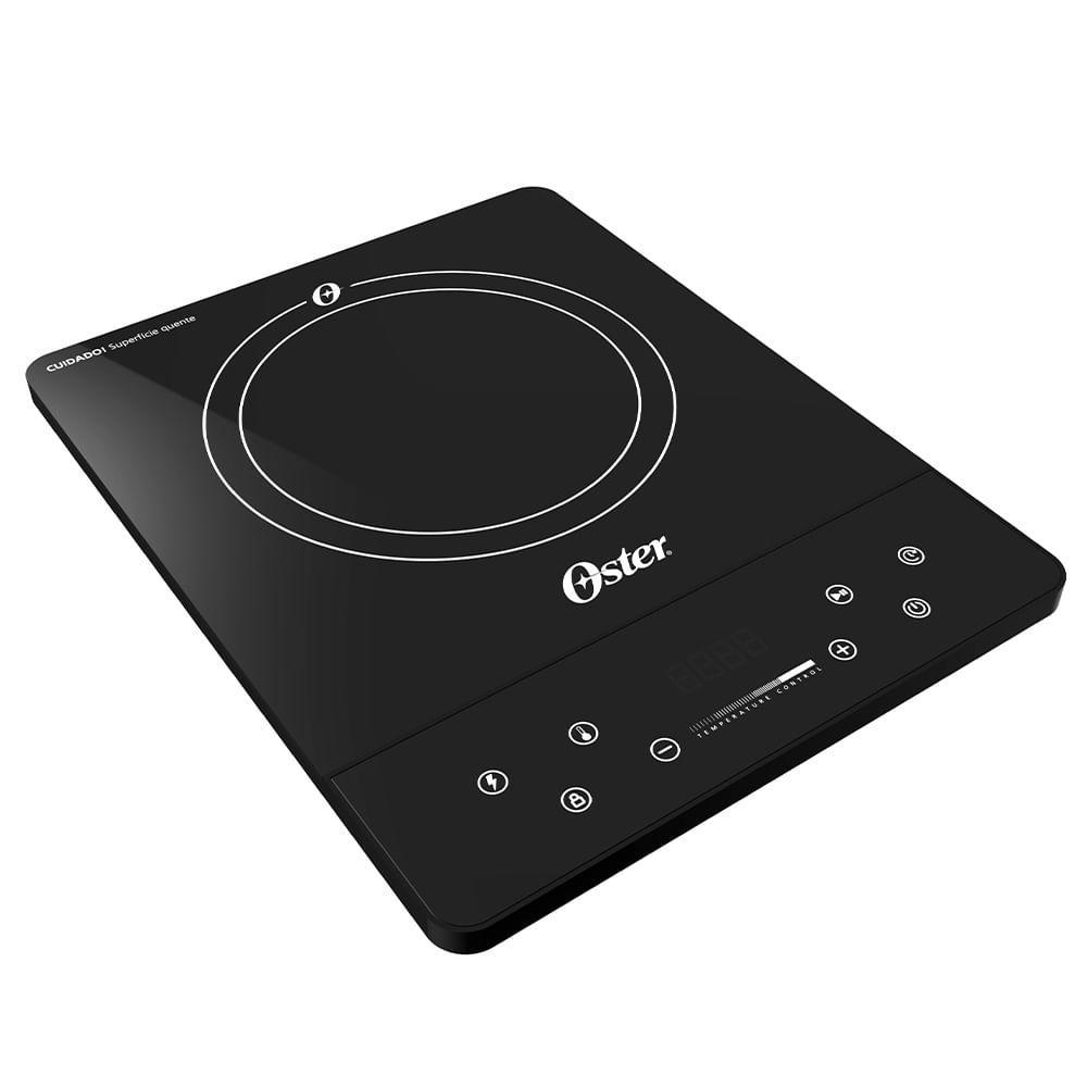 Cooktop Portátil por Indução Oster em Vitrocerâmico com 01 Boca, Painel Touch Preto - OTOP100 - 6