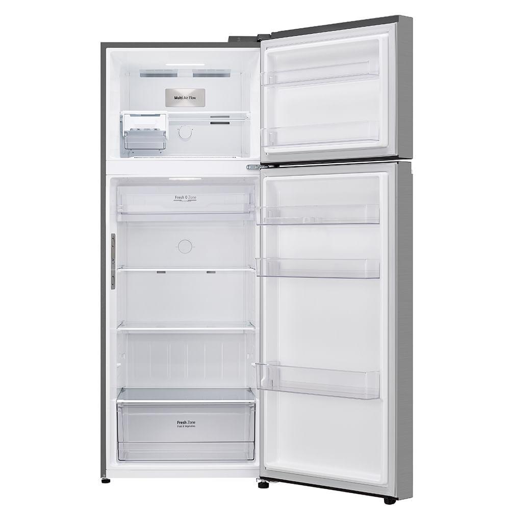 Refrigerador LG Frost Free Inverter com 461 Duplex Litros Inox Look - GNB452PF - 2
