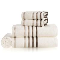 Jogo de Banho Gigante Lumina com 05 Peças 98% Algodão 2% Poliéster Ivory e Greice - Karsten - 1