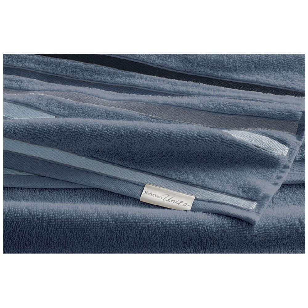 Jogo de Banho Gigante Lumina com 05 Peças 98% Algodão 2% Poliéster Azul Sereno e Azul - Karsten - 4