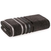 Jogo de Banho Gigante Lumina com 05 Peças 98% Algodão 2% Poliéster Carbono e Cinza - Karsten - 5