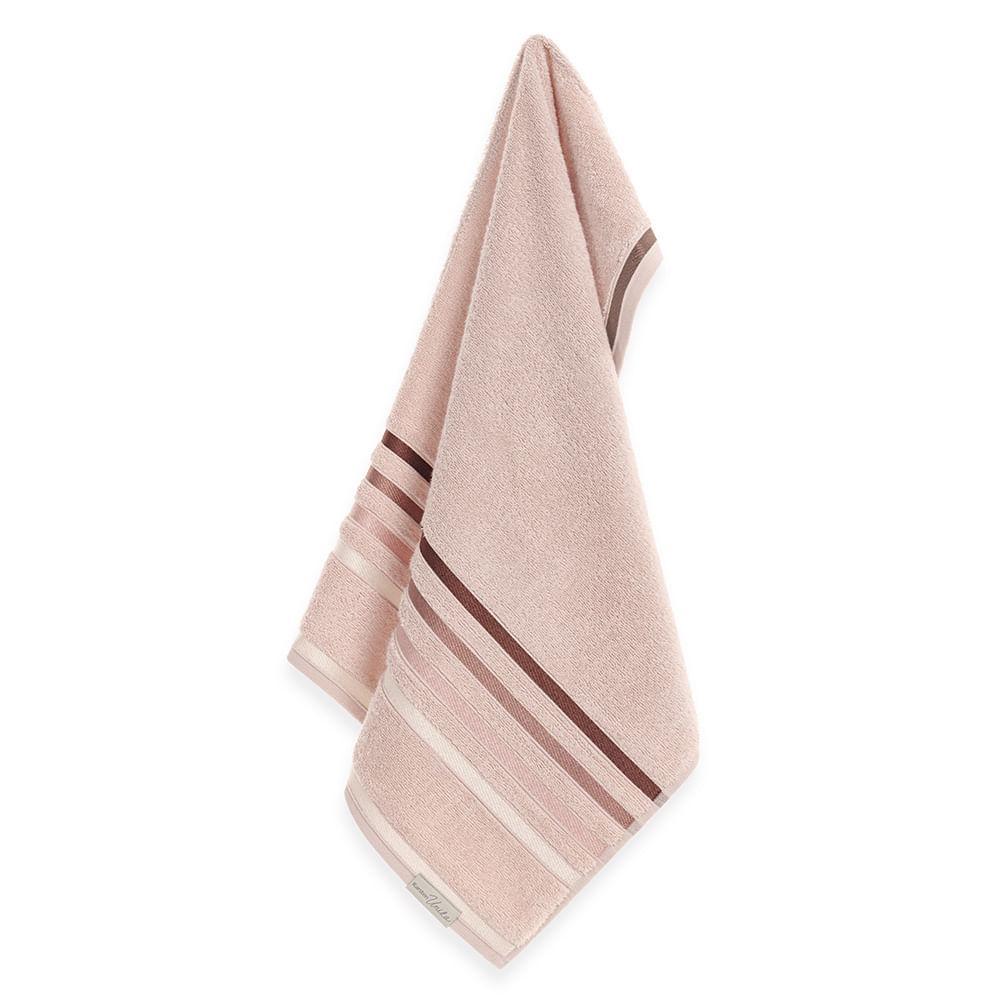 Jogo de Banho Gigante Lumina com 05 Peças 98% Algodão 2% Poliéster Rosé e Rosa - Karsten - 6