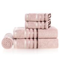 Jogo de Banho Gigante Lumina com 05 Peças 98% Algodão 2% Poliéster Rosé e Rosa - Karsten - 1