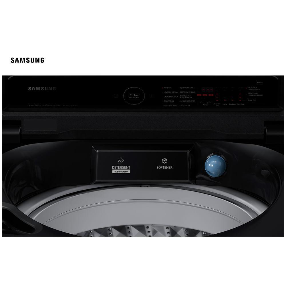 Lavadora de Roupas Smart Samsung 17 Kg Digital Inverter Black Caviar com 10 Programas de Lavagem - WA17CG - 2