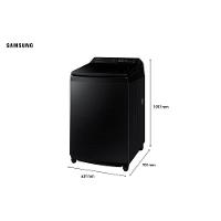 Lavadora de Roupas Smart Samsung 17 Kg Digital Inverter Black Caviar com 10 Programas de Lavagem - WA17CG - 6
