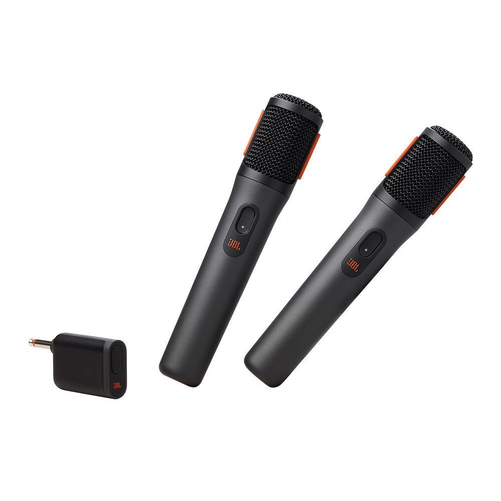 Microfone sem Fio JBL Bateria com Duração de Até 20 horas, Conexão Simples, Receptor UHF de Canal Duplo - 1