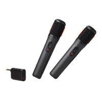 Microfone sem Fio JBL Bateria com Duração de Até 20 horas, Conexão Simples, Receptor UHF de Canal Duplo - 1