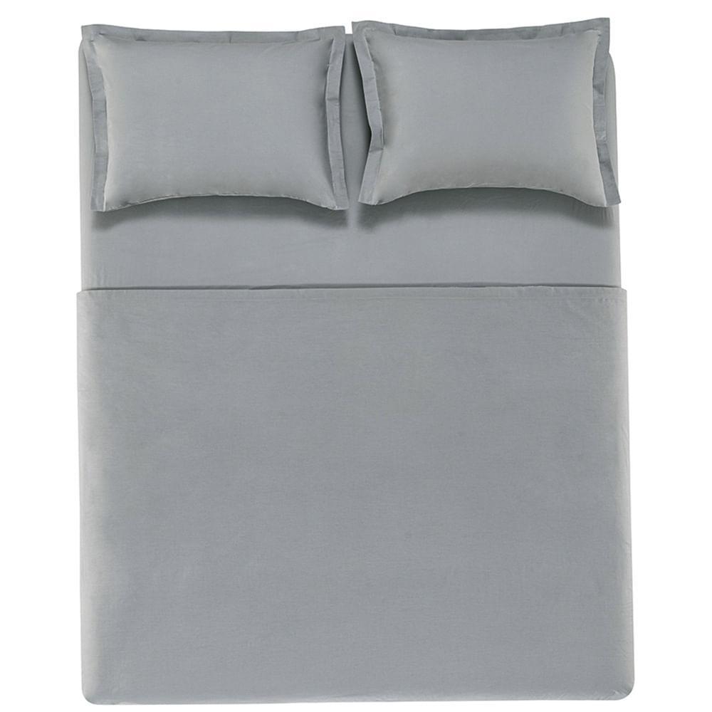 Jogo de Cama King Size com 04 Peças Tom Mineral - Karsten - 2