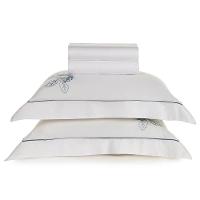 Jogo de Cama King Size com 04 Peças Aster Branco - Karsten - 1