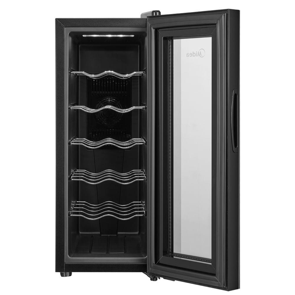 Adega de Vinhos Midea para 12 Garrafas com até 18°C - MDRW066 - 2