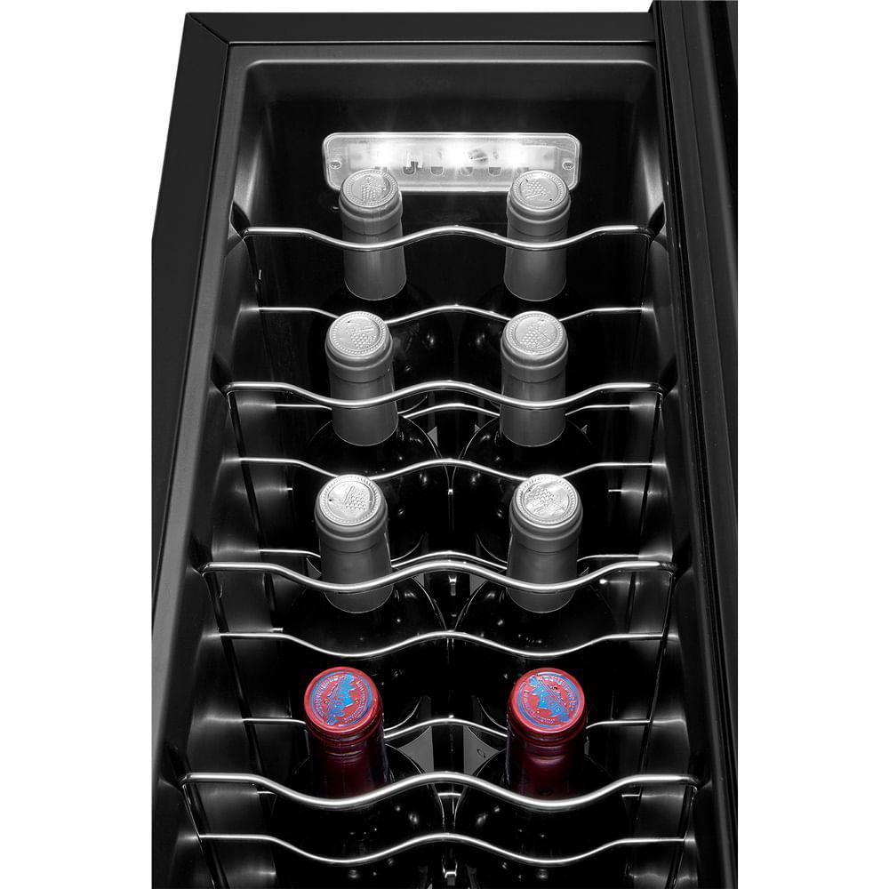 Adega de Vinhos Midea para 12 Garrafas com até 18°C - MDRW066 - 8