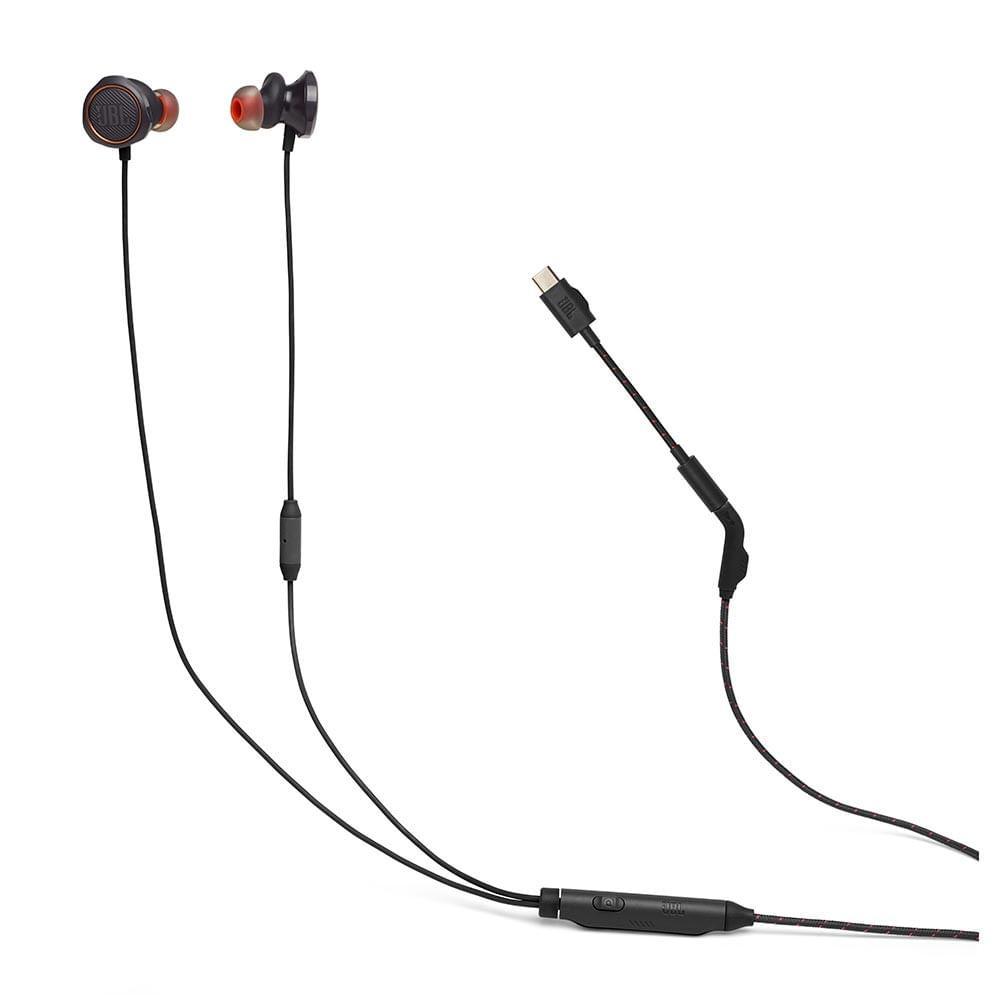 Fone de Ouvido JBL Quantum 50C In Ear Preto - LQTUM50CBLK - 2