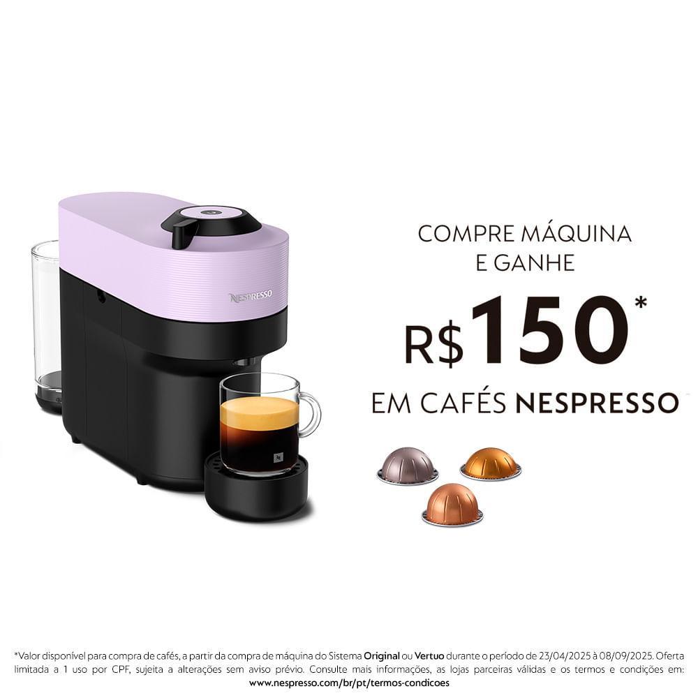 Cafeteira Nespresso Vertuo Pop Lilás para Café Espresso - GDV2BR - 2