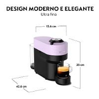 Cafeteira Nespresso Vertuo Pop Lilás para Café Espresso - GDV2BR