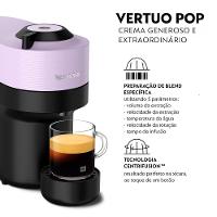 Cafeteira Nespresso Vertuo Pop Lilás para Café Espresso - GDV2BR - 7