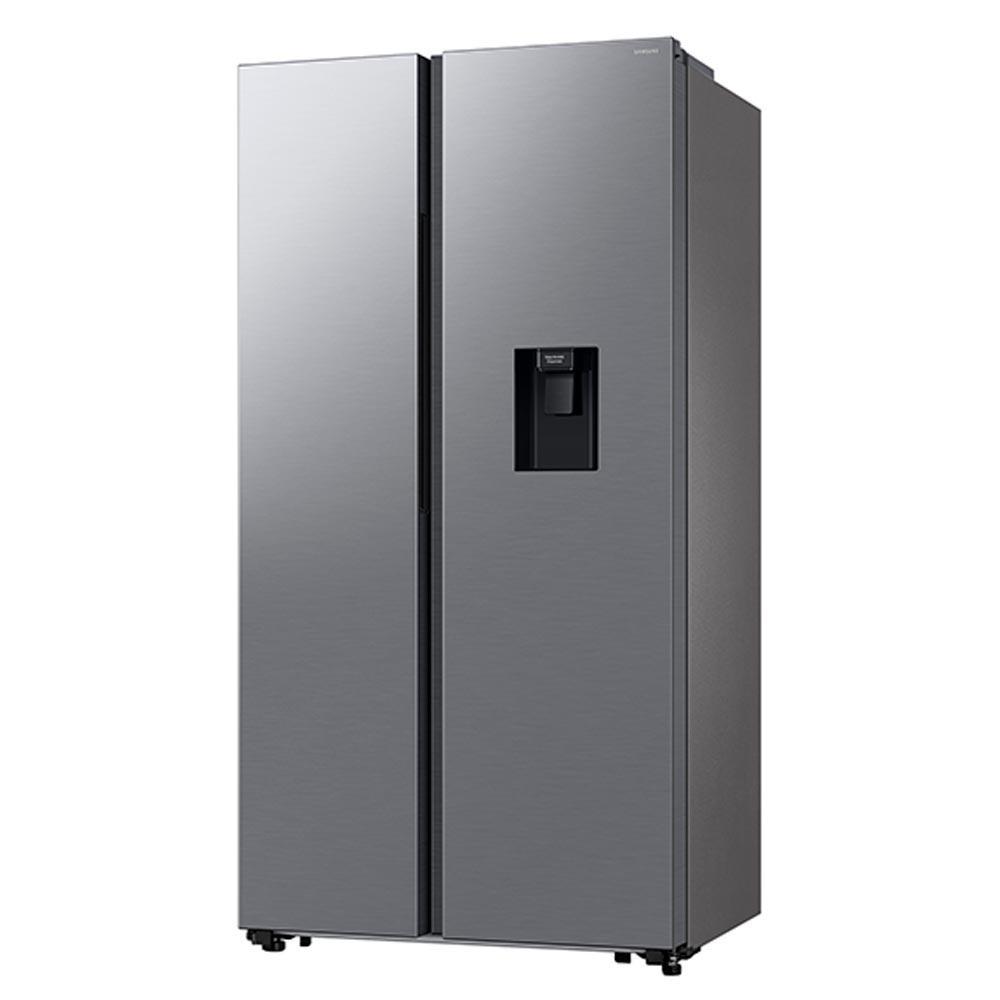 Refrigerador Side By Side Sansumg com 02 Portas Frost Free SmartThings com 560 Litros Inox Look - RS57DG4 - 3