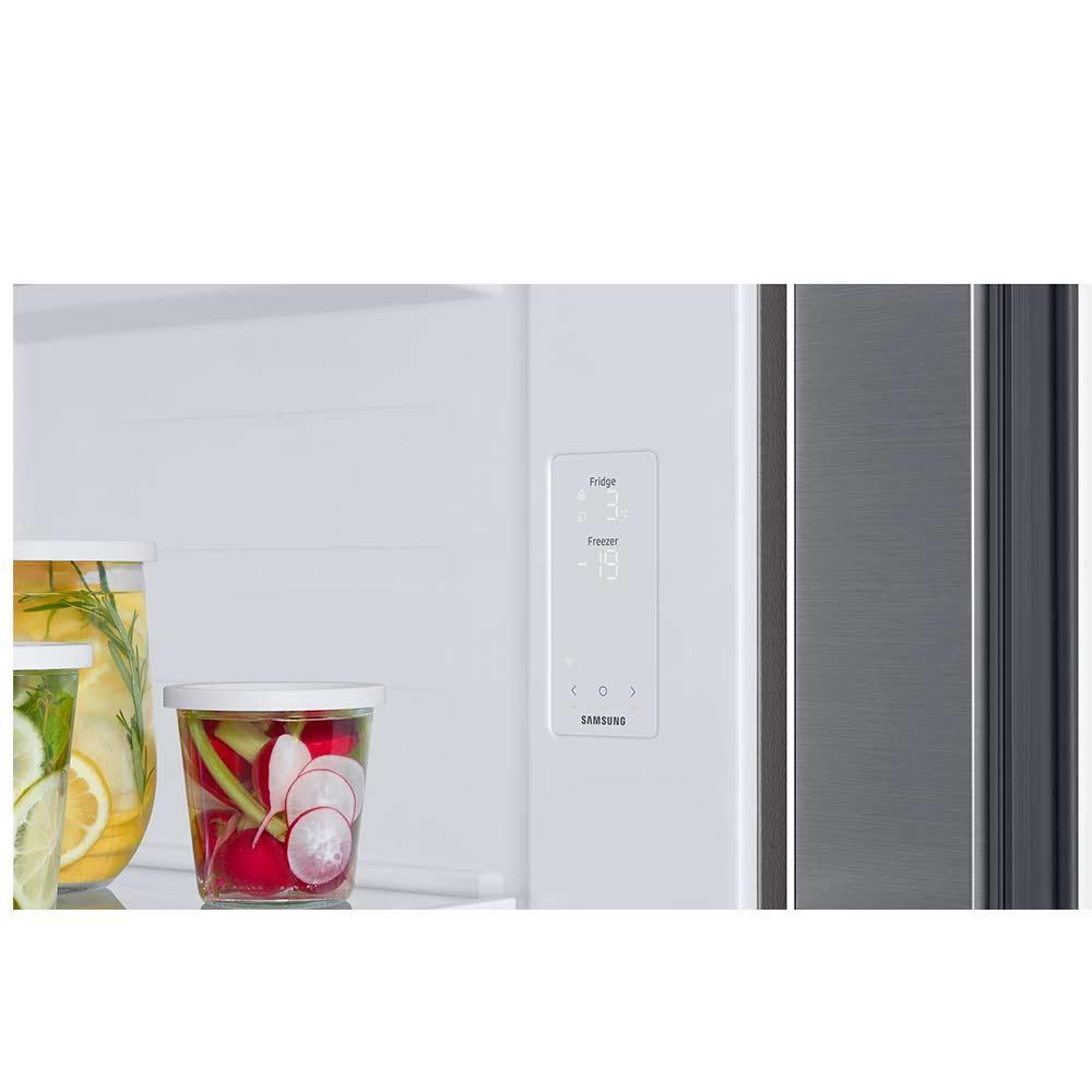 Refrigerador Side By Side Sansumg com 02 Portas Frost Free SmartThings com 560 Litros Inox Look - RS57DG4 - 8