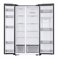 Refrigerador Side By Side Sansumg com 02 Portas Frost Free SmartThings com 560 Litros Inox Look - RS57DG4 - 5