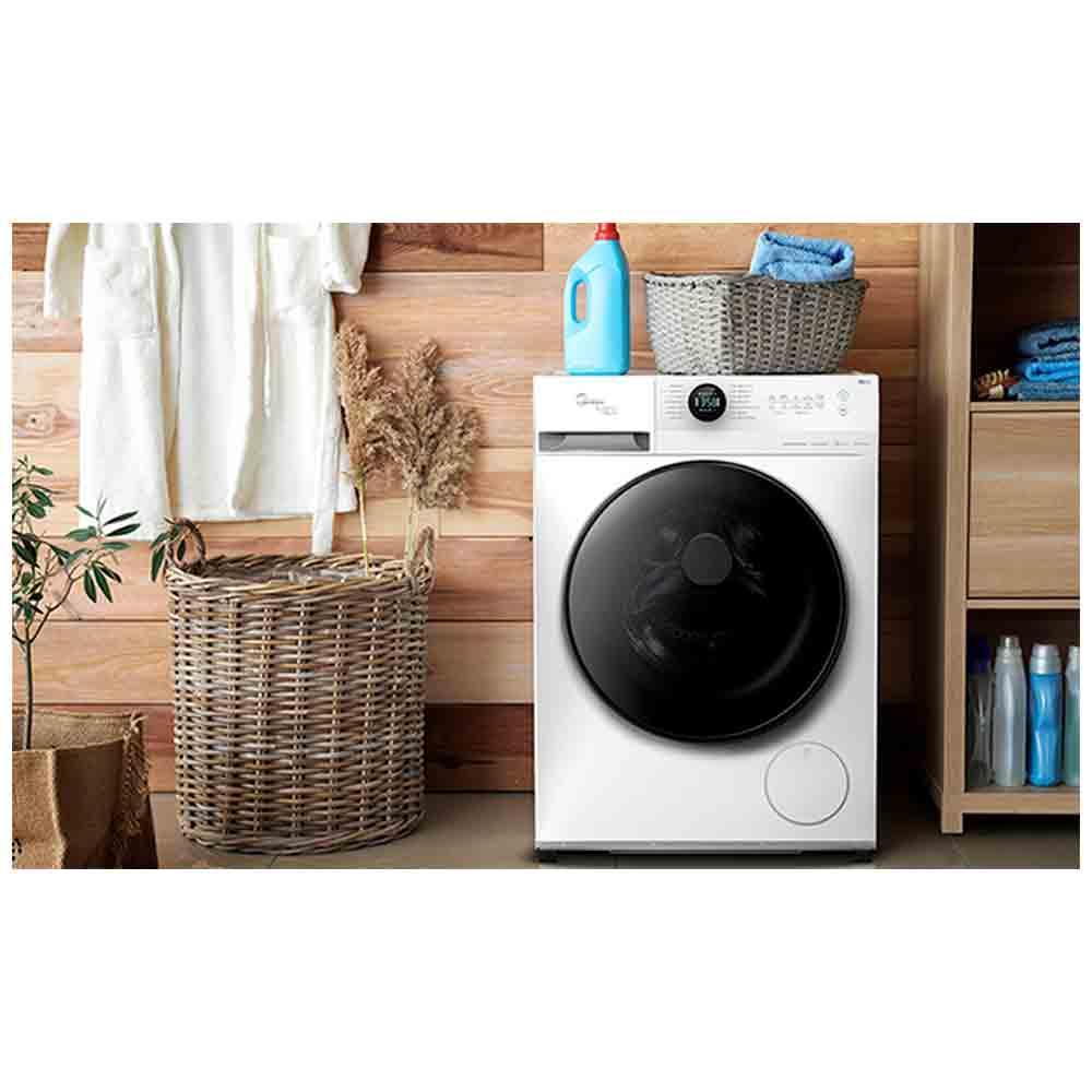 Lava e Seca Midea HealthGuard 13kg/8kg Branca Conectada com Função Turbo - MF200D13 - 8