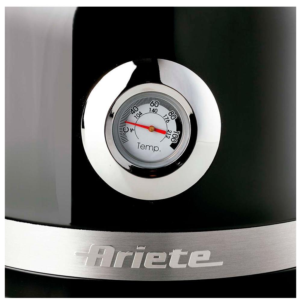 Chaleira Elétrica Ariete Moderna Preta com Base 360 Graus 1,7L - 2854 - 5