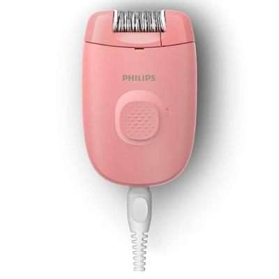 Depilador Philips Walita Serie 2000 com Fio e 02 Velocidades Rosa - BRE229