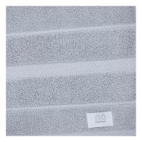 Jogo de Toalhas de Banho com 05 Peças Vision Dual Air Branca e Prata - Buddemeyer