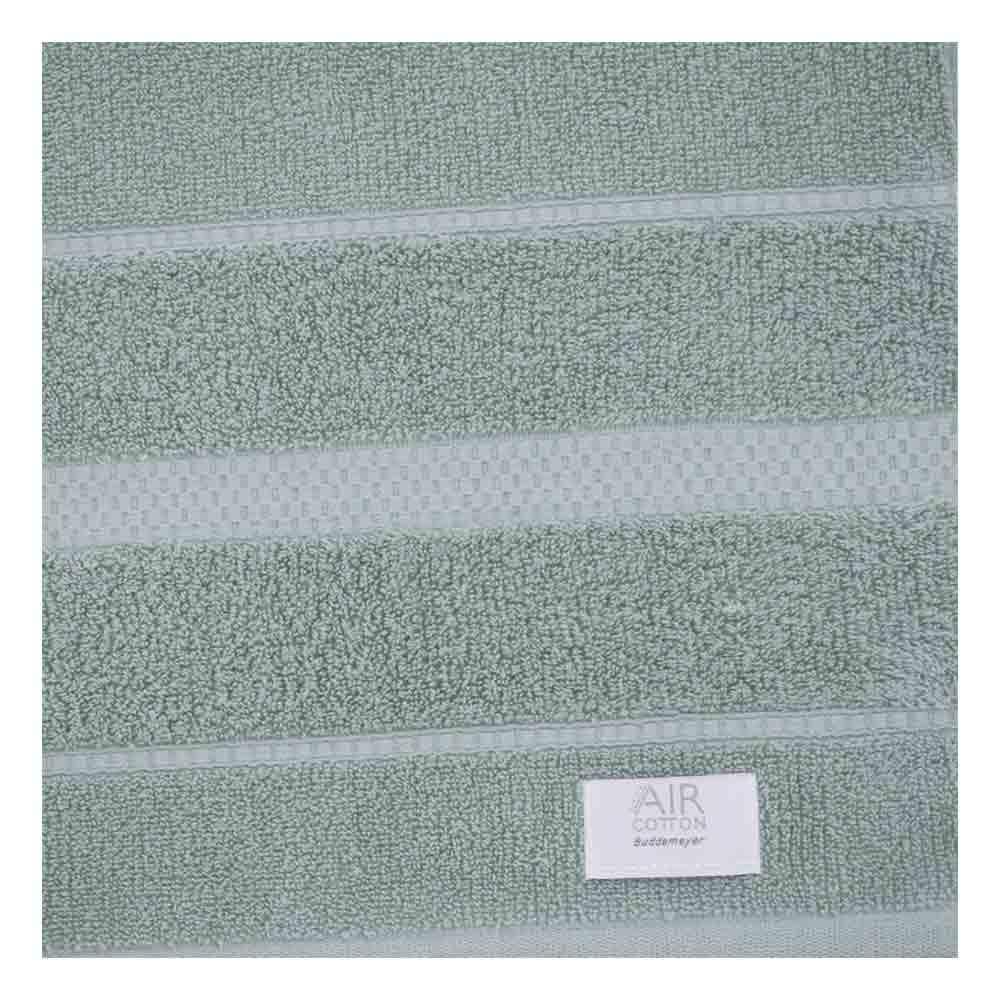 Jogo de Toalhas de Banho Gigante com 05 Peças Vision Dual Air Branca e Verde - Buddemeyer - 4