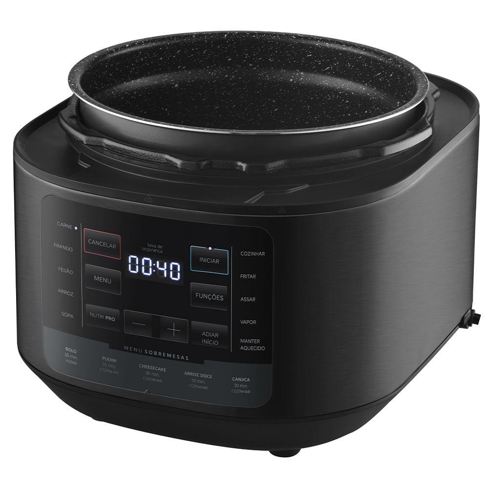 Panela de Pressão Elétrica 5L Midea NutriPro Preta - PPD5 - 10